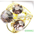 Alloy Fashion Ring ;Fashion Diamond Ring;Crystal Ring(RN80062)